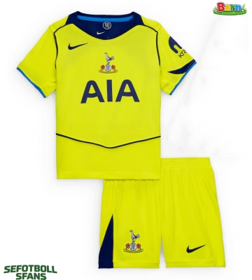Tottenham Hotspur Tredjeställ Barn 2025-26 Kortärmad (+ Korta byxor)